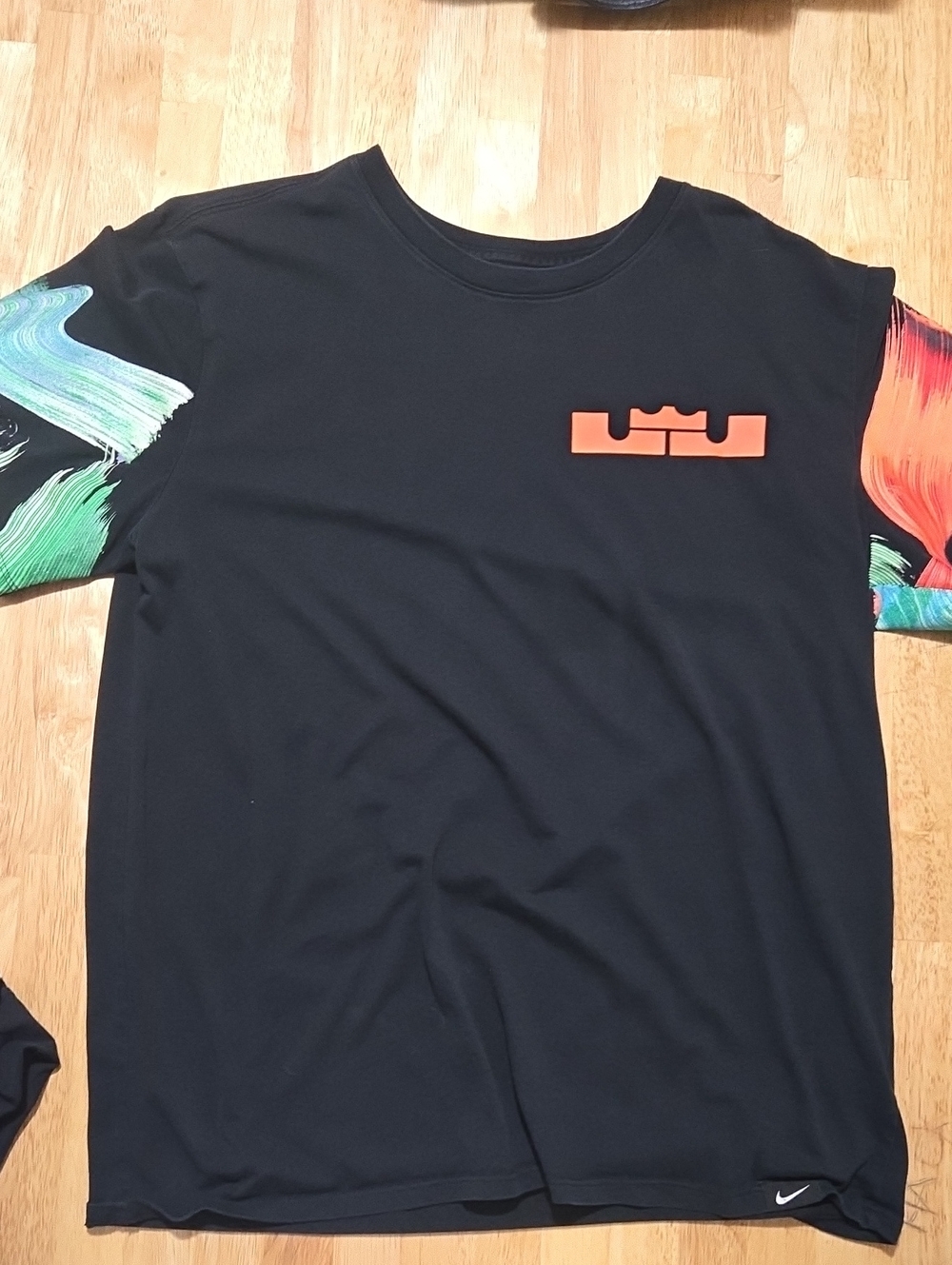 Logo Black Short-Sleeve Graphic Tee